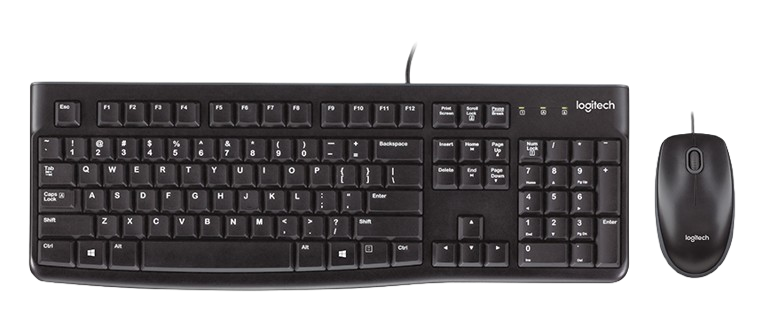 Mouse e teclado Logitech
